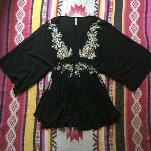 Free People Pretty Pineapple Dress